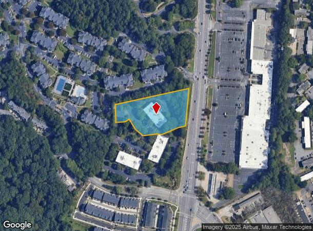  8800 Roswell Rd, Atlanta, GA Parcel Map