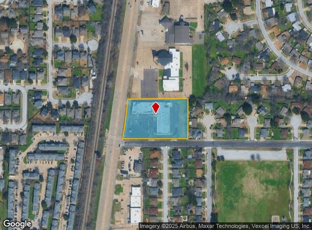  6700 Denton Hwy, Watauga, TX Parcel Map