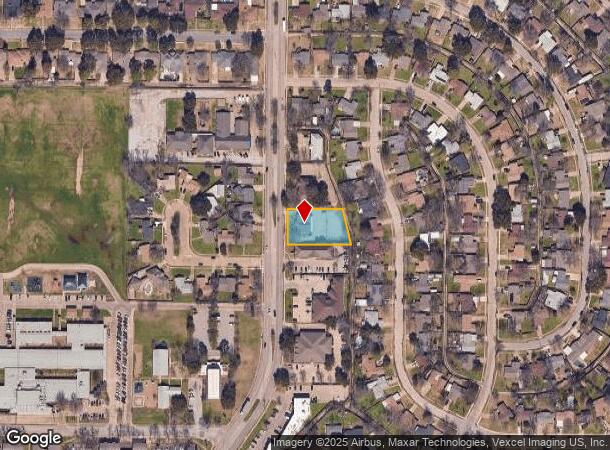 3114 N O Connor Rd, Irving, TX Parcel Map