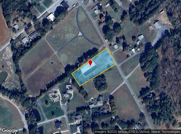  1373 N Main St, Oakboro, NC Parcel Map