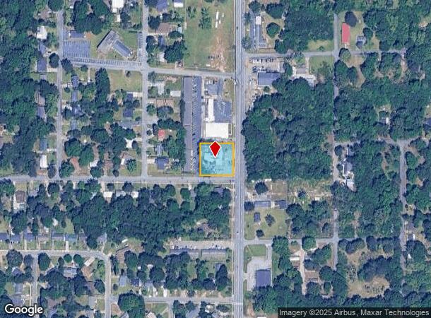  801 N Davis Dr, Warner Robins, GA Parcel Map
