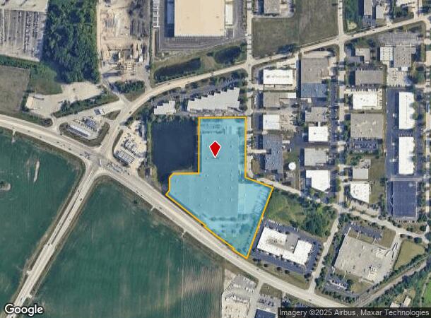 444 Charles Ct, West Chicago, IL Parcel Map