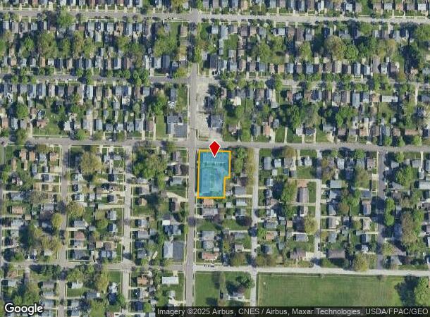  1843 13Th St Sw, Akron, OH Parcel Map