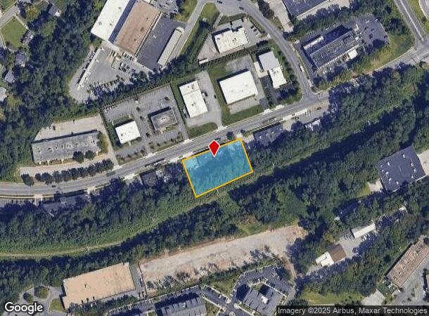  1031 Cromwell Bridge Rd, Towson, MD Parcel Map