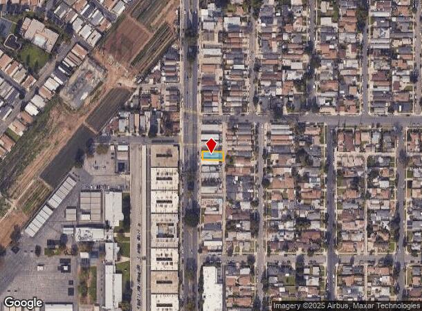  3374 Santa Fe Ave, Long Beach, CA Parcel Map