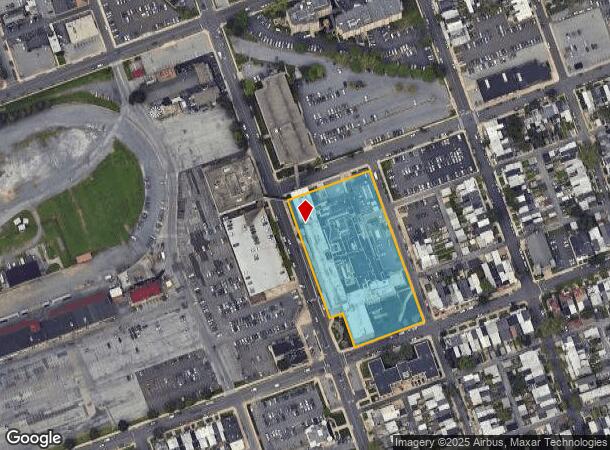  1627 Chew St, Allentown, PA Parcel Map