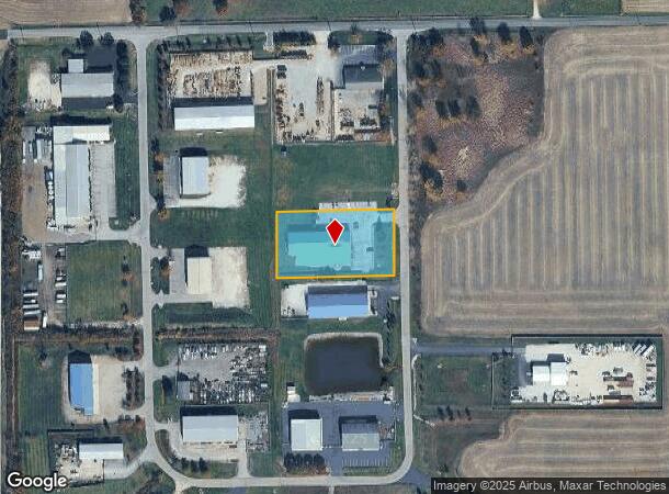  3062 Hudson St, Franklin, IN Parcel Map