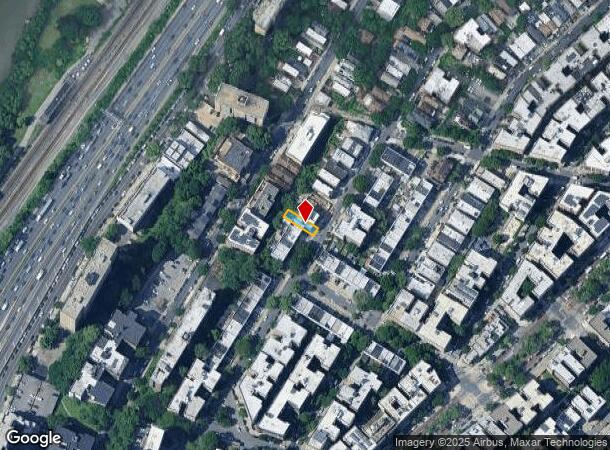  1643 Popham Ave, Bronx, NY Parcel Map