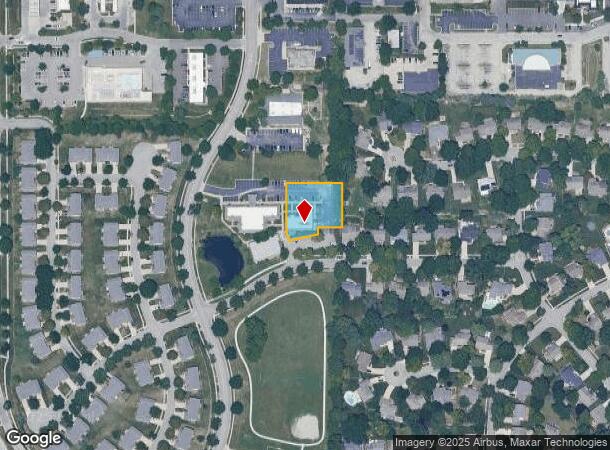  8877 Bourgade St, Lenexa, KS Parcel Map