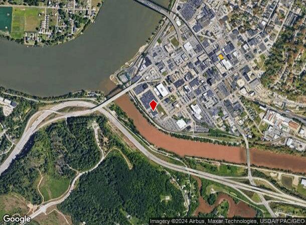  619 Market St, Parkersburg, WV Parcel Map