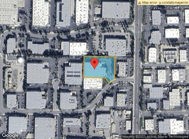  705 Challenger St, Brea, CA Parcel Map