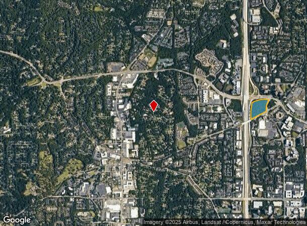  Peachtree Dunwoody Rd, Sandy Springs, GA Parcel Map