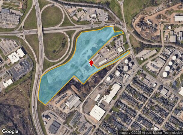  6401 Centennial Blvd, Nashville, TN Parcel Map