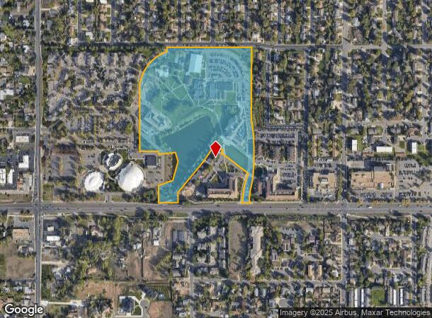  8787 W Alameda Ave, Lakewood, CO Parcel Map