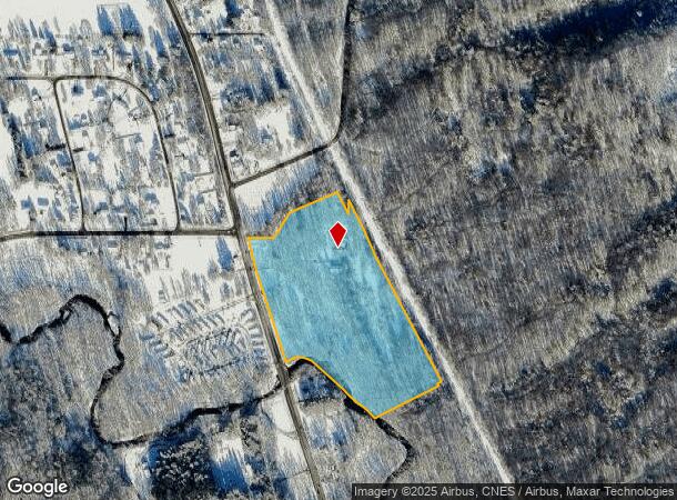  6585 Olean Rd, South Wales, NY Parcel Map