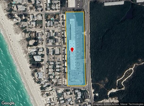  3200 E Bay Dr, Holmes Beach, FL Parcel Map