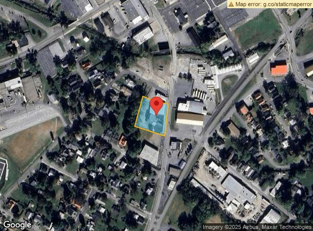 201 S Columbia Ave, Campbellsville, KY Parcel Map