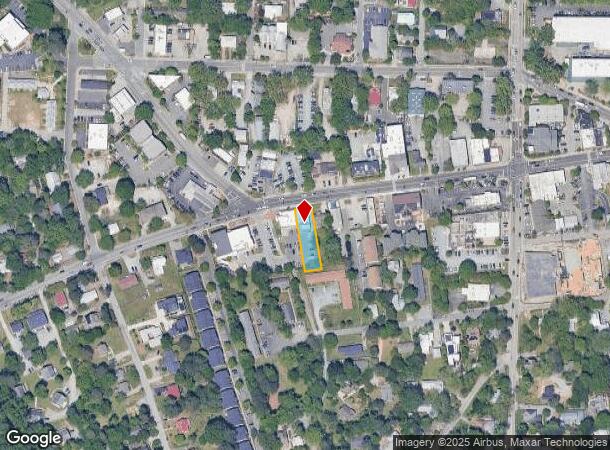  117 W Main St, Carrboro, NC Parcel Map