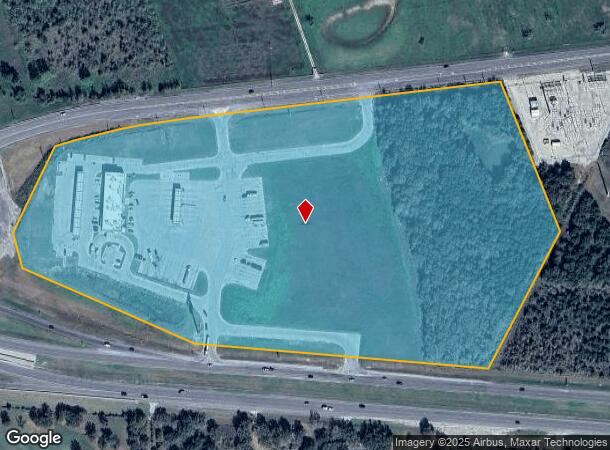 2537 E Sh 21 E, Paige, TX Parcel Map
