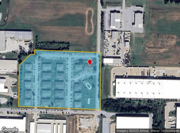  2000 Commons Dr, Rogers, AR Parcel Map