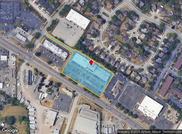 1280 Lake St, Roselle, IL Parcel Map