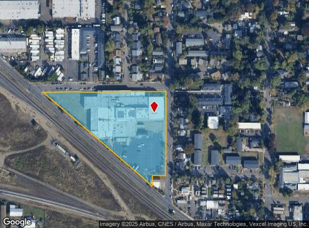 90 N Polk St, Eugene, OR Parcel Map