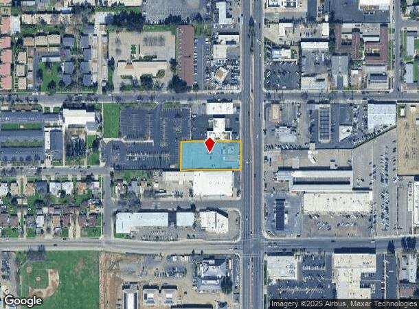  3851 N Blackstone Ave, Fresno, CA Parcel Map