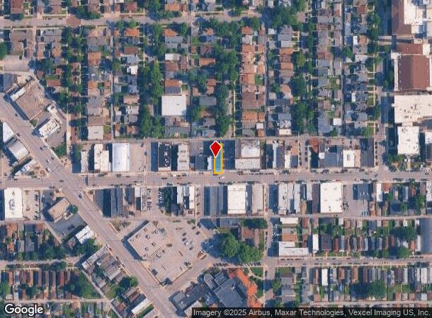 1321 119Th St, Whiting, IN Parcel Map