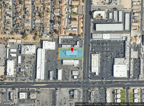  4845 S Pecos Rd, Las Vegas, NV Parcel Map