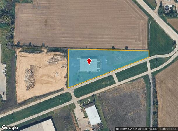 1665 Independence Ave, Hartford, WI Parcel Map