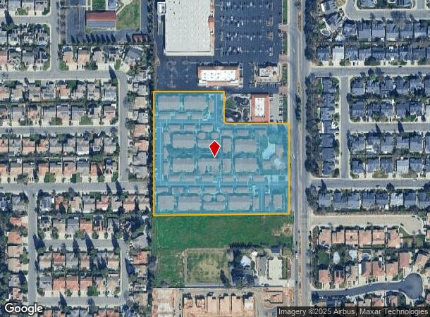  8755 N Chestnut Ave, Fresno, CA Parcel Map