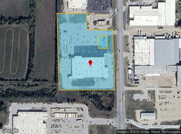 2400 S Main St, Fort Scott, KS Parcel Map