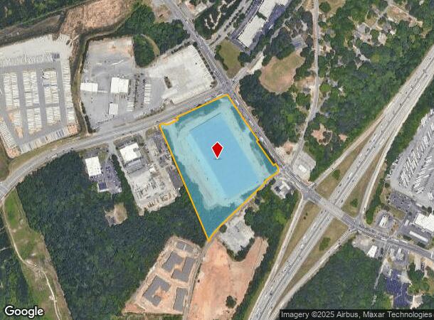 1399 Donald Lee Hollowell Pkwy Nw, Atlanta, GA Parcel Map