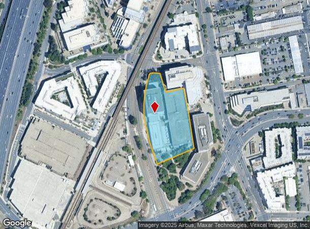  1990 N California Blvd, Walnut Creek, CA Parcel Map