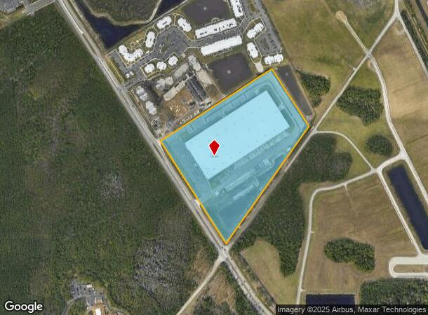 1285 N Clyde Morris Blvd, Daytona Beach, FL Parcel Map