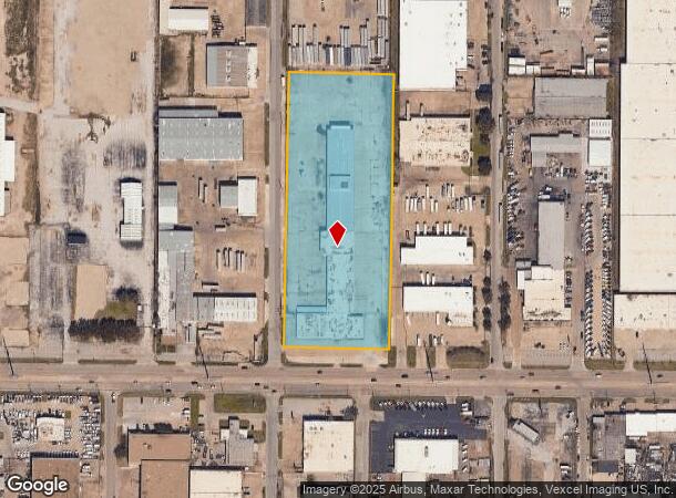  3817 Irving Blvd, Dallas, TX Parcel Map