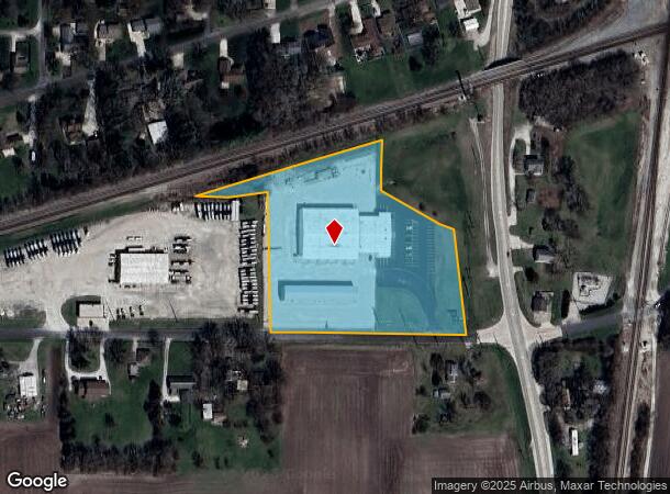  102 Woodworth Dr, Tolono, IL Parcel Map