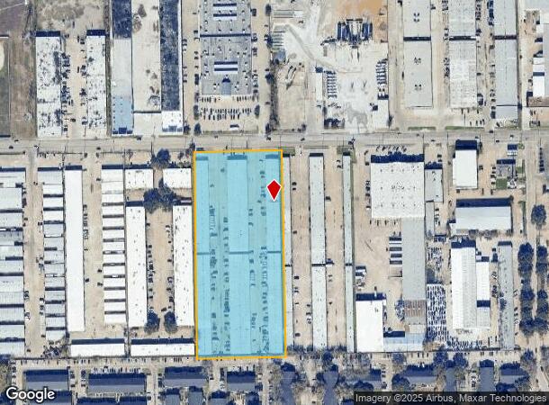 9801 Harwin Dr, Houston, TX Parcel Map