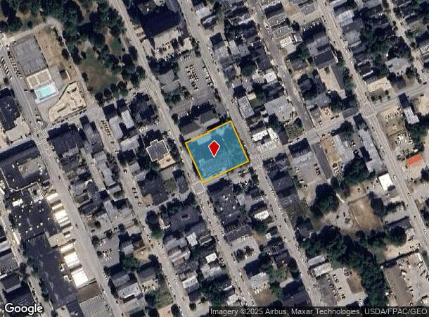 56 Birch St, Lewiston, ME Parcel Map