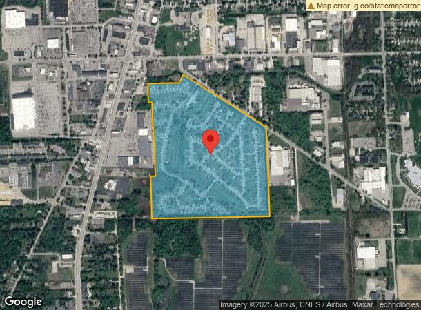  725 Demille Rd, Lapeer, MI Parcel Map