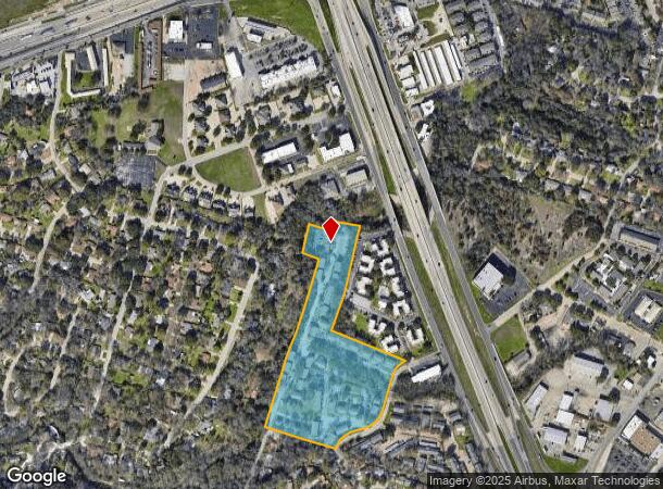  2402 S 61St St, Temple, TX Parcel Map