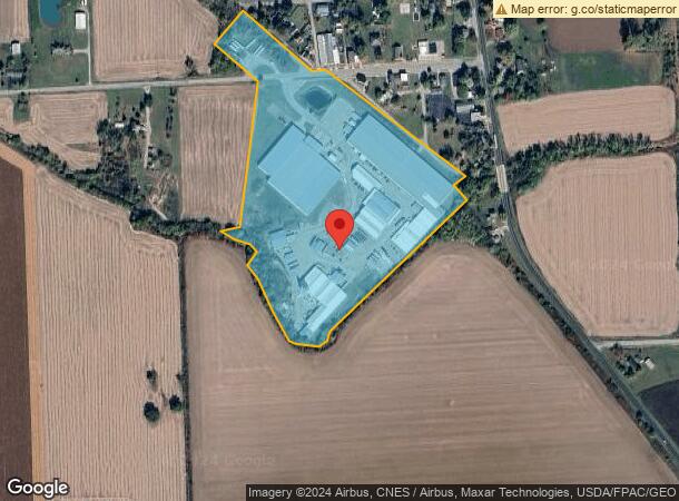  8515 Brown St, Ottawa Lake, MI Parcel Map