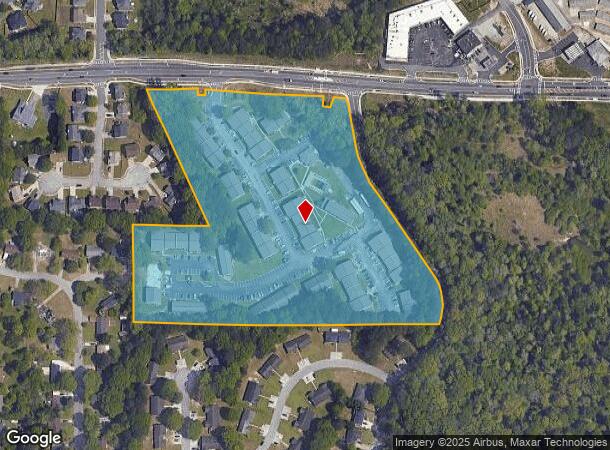 240 Flint River Rd, Jonesboro, GA Parcel Map