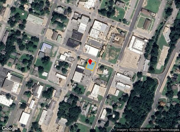 104 E Choctaw St, Tahlequah, OK Parcel Map