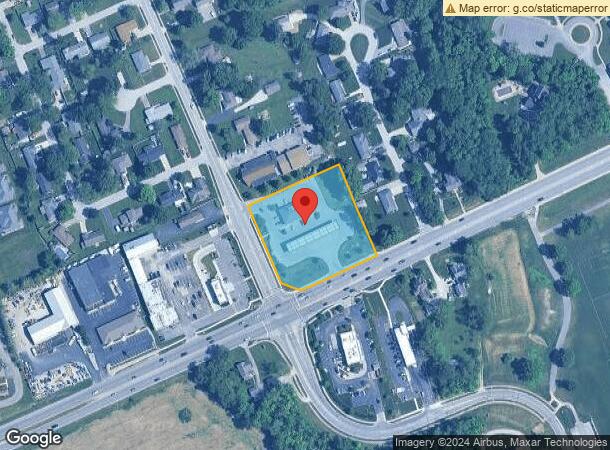  604 W Main St, Plainfield, IN Parcel Map