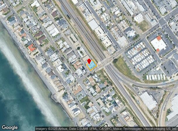  212 Oceanside Blvd, Oceanside, CA Parcel Map
