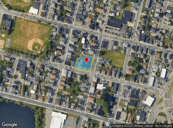  1068 Slade St, Fall River, MA Parcel Map