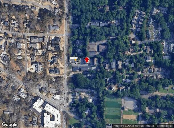 1243 Canton St, Roswell, GA Parcel Map