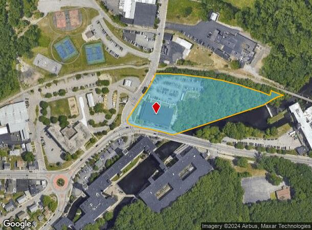  186 Providence St, West Warwick, RI Parcel Map