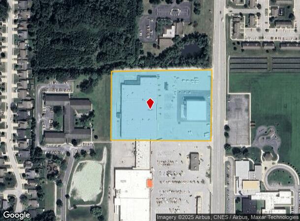  705 N Dixon Rd, Kokomo, IN Parcel Map